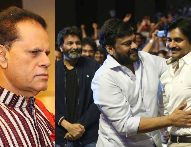 Chiranjeevi and Pawan Kalyan