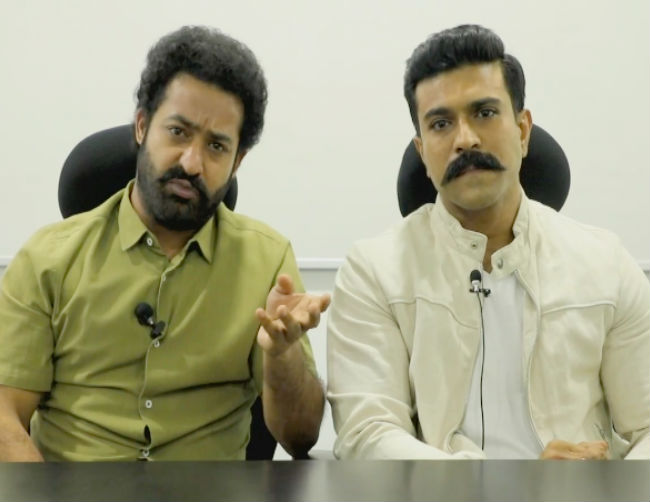 NTR and Ram Charan about Corona