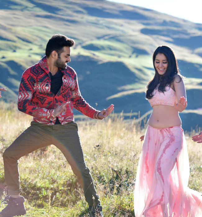 Ram and Rashi Khanna in Hyper