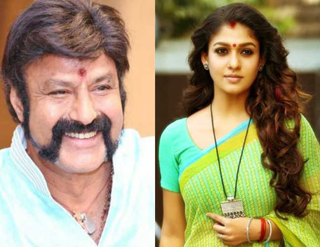 Nandamuri Balakrishna and Nayanathara