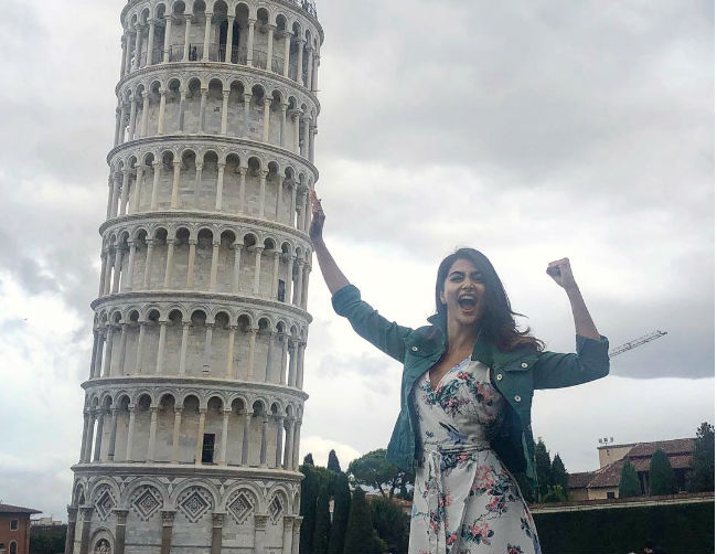 Pooja in Italy
