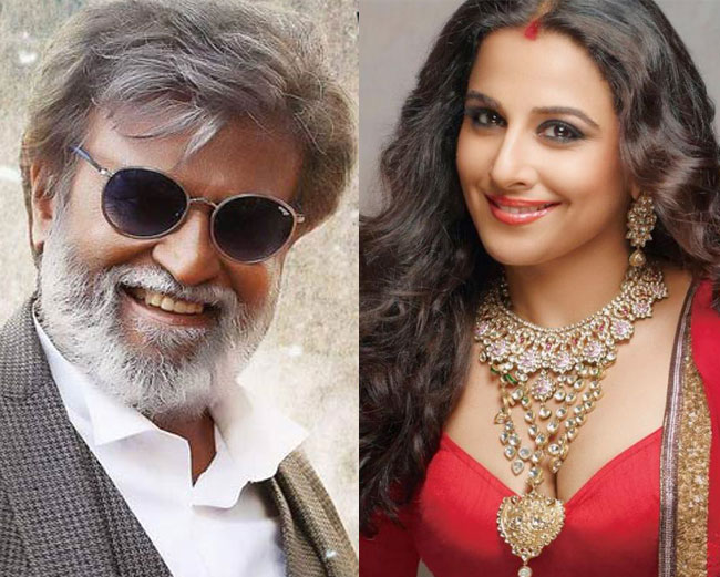 Rajinikanth and Vidya Balan